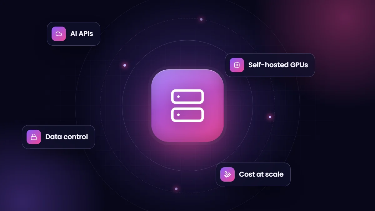 Illustration for Self-Hosted AI Models vs AI APIs: Privacy, Cost and Control