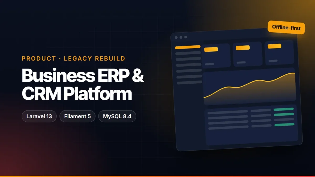 Business ERP and CRM platform