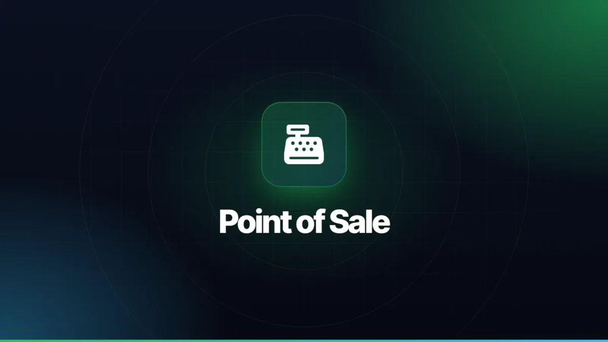 Point of sale and accounts system