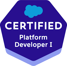 Salesforce Certified Platform Developer I badge